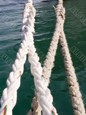 Berthing rope