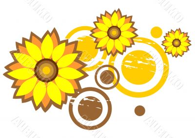 abstract flowers pattern abstract flowers pattern
