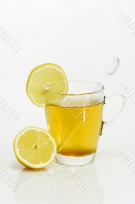 Hot lemon tea