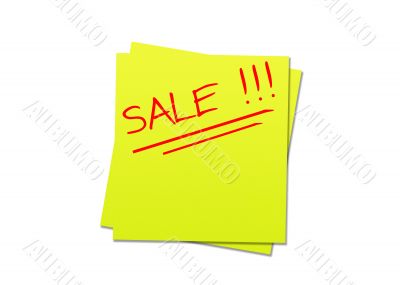 Sticky note sale