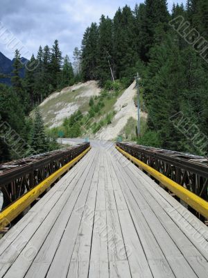 wooden bridge