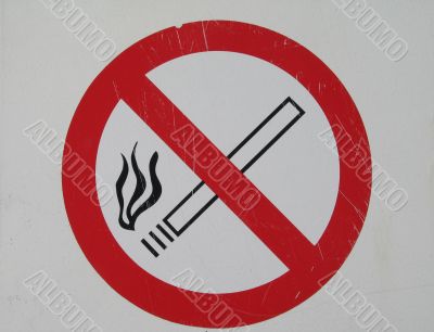 non smoking sign