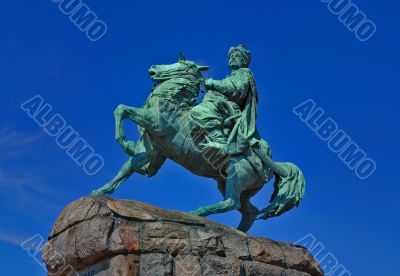 Monument of hethman Bogdan Khmelnitsky Monument of hethman Bogdan Khmelnitsky