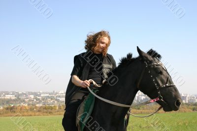 man on a horse