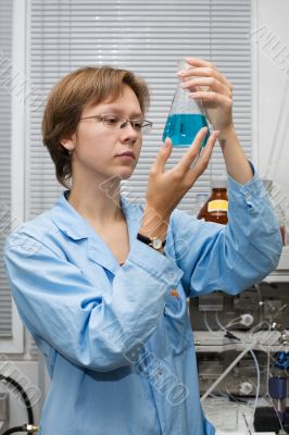 Scientist,flask