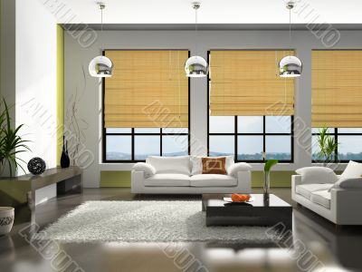 Interior of the stylish apartment Interior of the stylish apartment