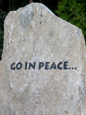 Go In Peace Granite