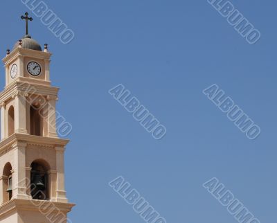 Old tower with clock