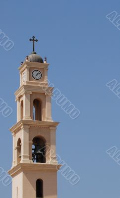 Old tower with clock