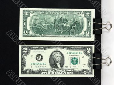 twodollar note twodollar note