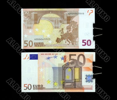 a note is fifty euros