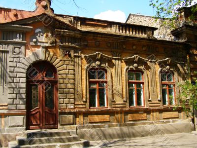 Orange old house Orange old house