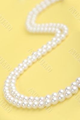 Beautiful pearl necklace