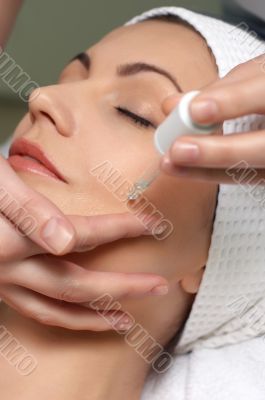 beauty salon series, special skin treatment