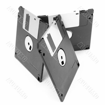 Three diskettes Three diskettes