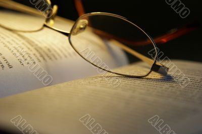 Glasses and reading
