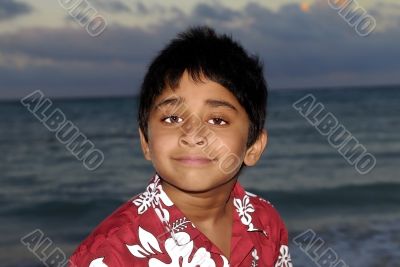 Boy on the beach
