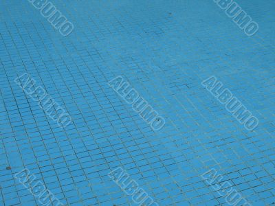 blue pool water