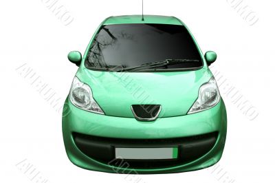 Car isolated on white