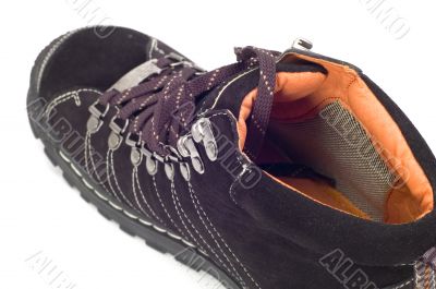 high shoe close up