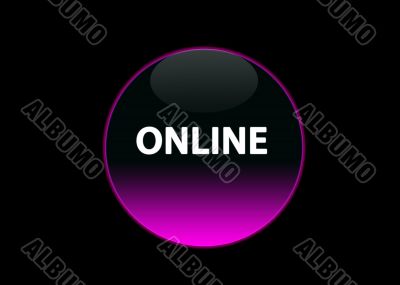 pink neon buttom online