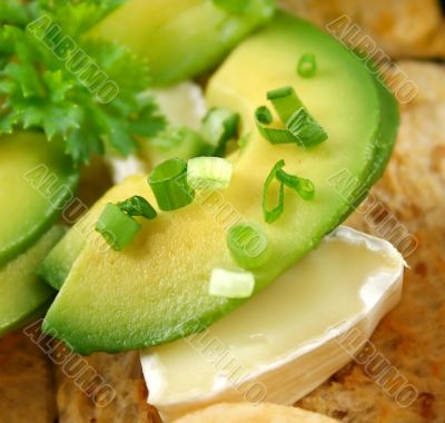 Avocado And Camembert