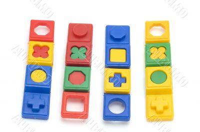 puzzle on white