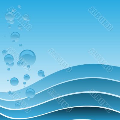 Abstract Water Background