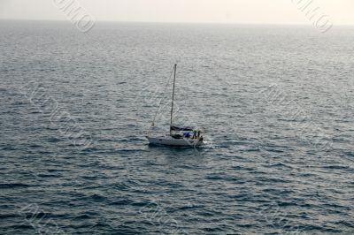 Boat in the ocean