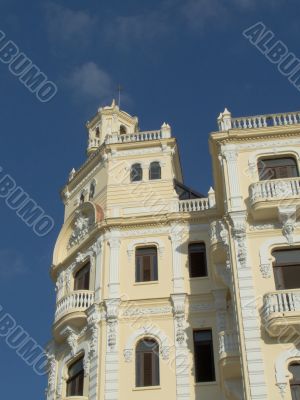 Restored building in Old Havana