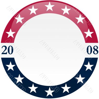 2008 Elections Round Button