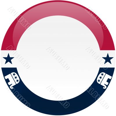 Republican Button with Small Logos
