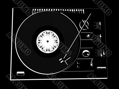 DJ`s deck DJ`s deck