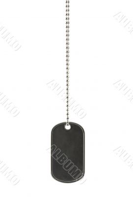 Identity tag with chain Identity tag with chain