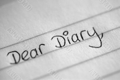 Dear Diary Entry