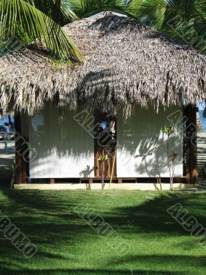 spa tent on the beach