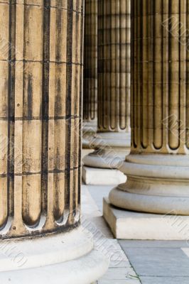 Paris Pantheon columns