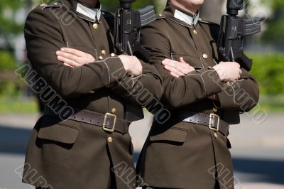 Honor guards Honor guards