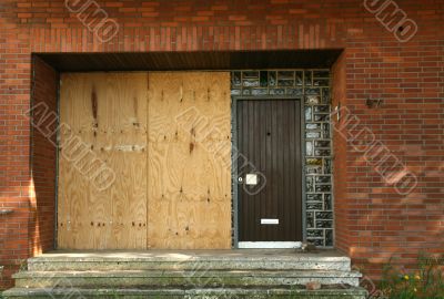 Door in a Ghost Town