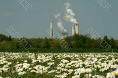 coal-burning power plant