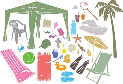 Summer Design Elements