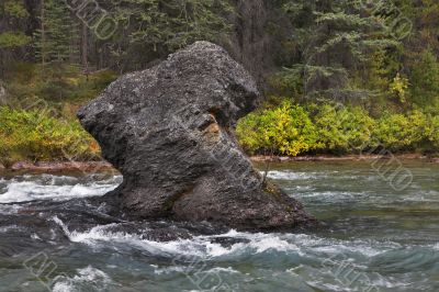 Lonely rock.