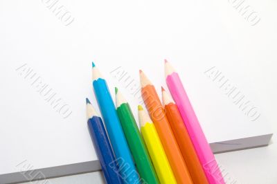 Different color pencils