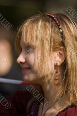 smiling reflection of a sunray