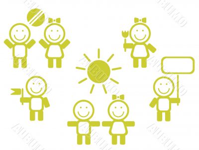 children symbols children symbols