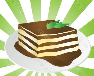Tiramisu illustration