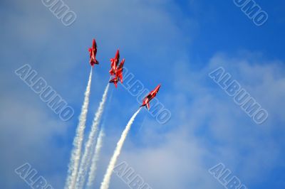 Red Arrow Display