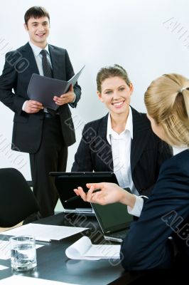 Explaining business point