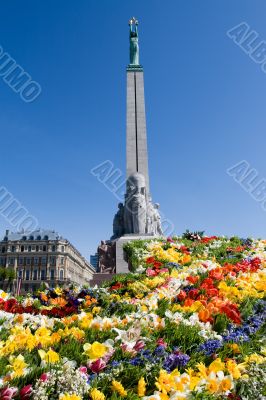 Monument of freedom in Riga, Latvia Monument of freedom in Riga, Latvia