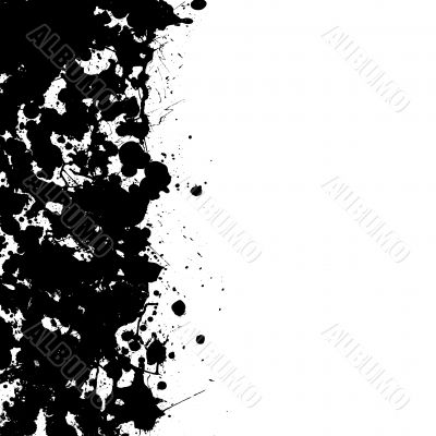 solid ink splat border solid ink splat border
